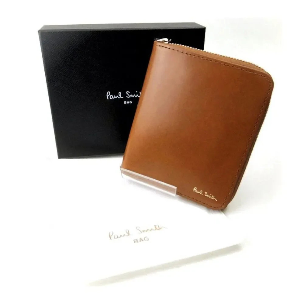 Paul Smith Luxe Shine Leather Compact Wallet